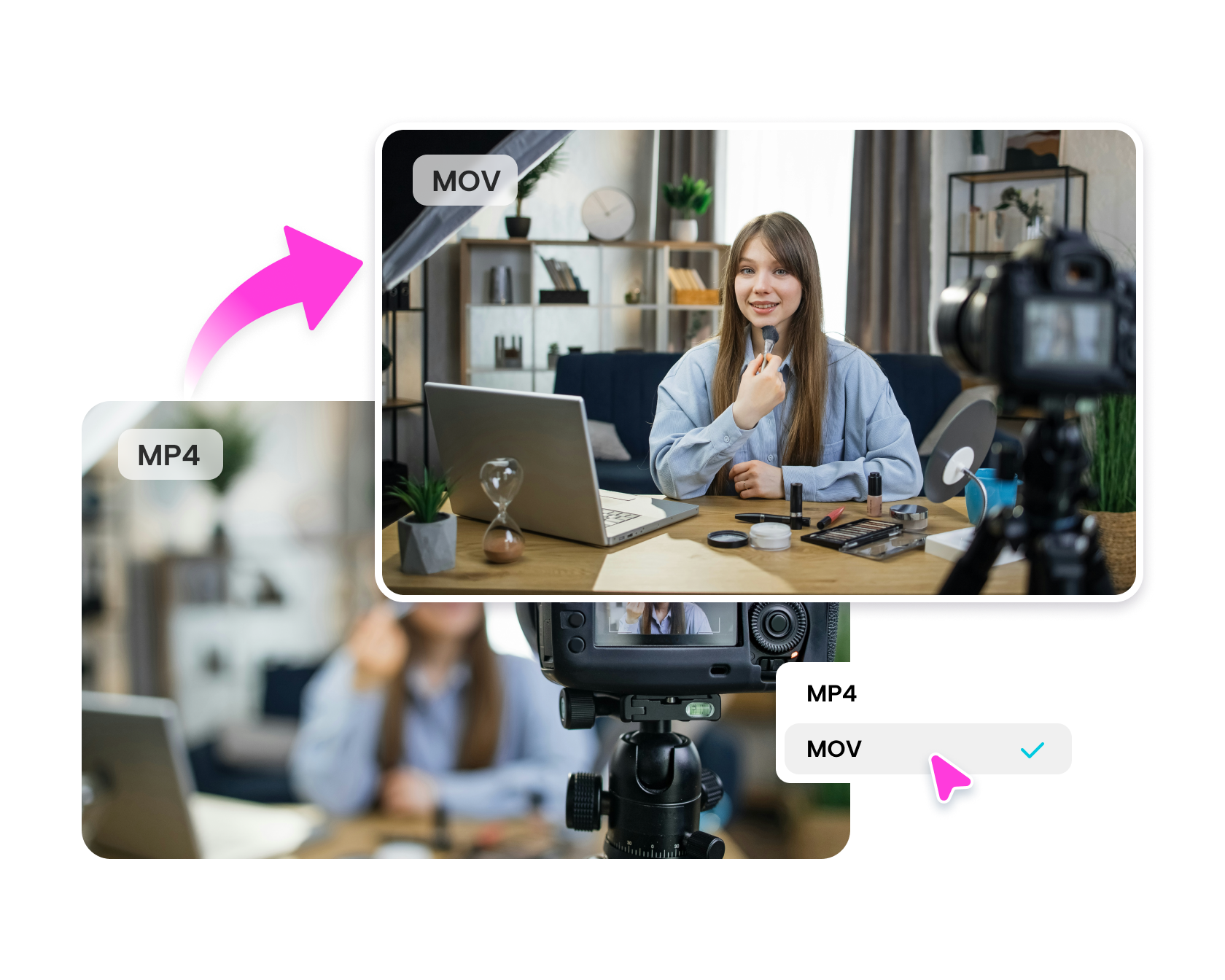 免費將 MP4 轉換為 MOV